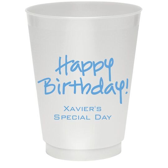 Studio Happy Birthday Colored Shatterproof Cups